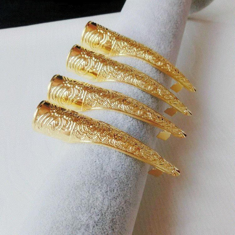 Nail Cover Fake Long Nails - Court Style, Multiple Sizes
