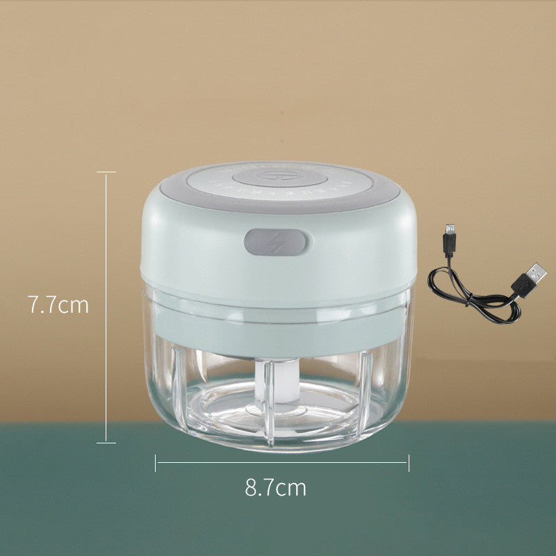 Electric Garlic Crusher and Mincer - Compact & Easy to Use Kitchen Tool