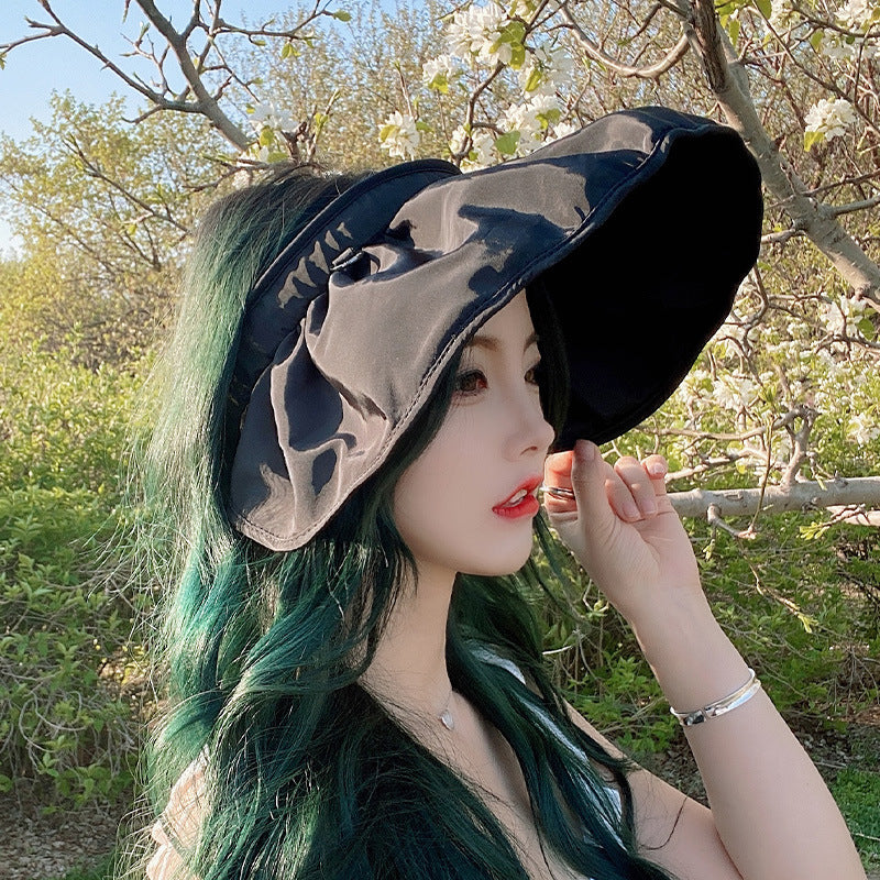 Women's Foldable Sun Hat & Headband – UV Protection, Quick-Dry