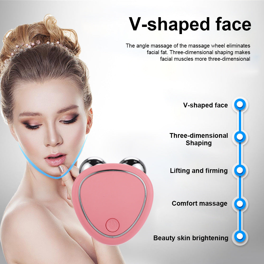 Micro Current Face Massager Tool - Skin Rejuvenation & Relaxation