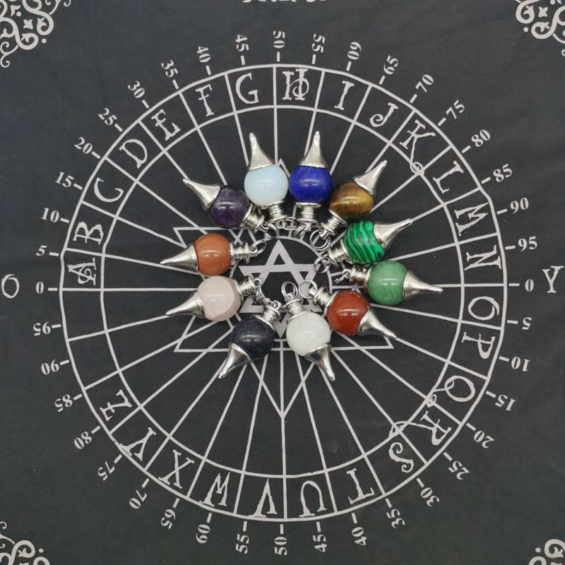 Tarot Tablecloth for Divination & Rituals - Black Magic Altar Cloth