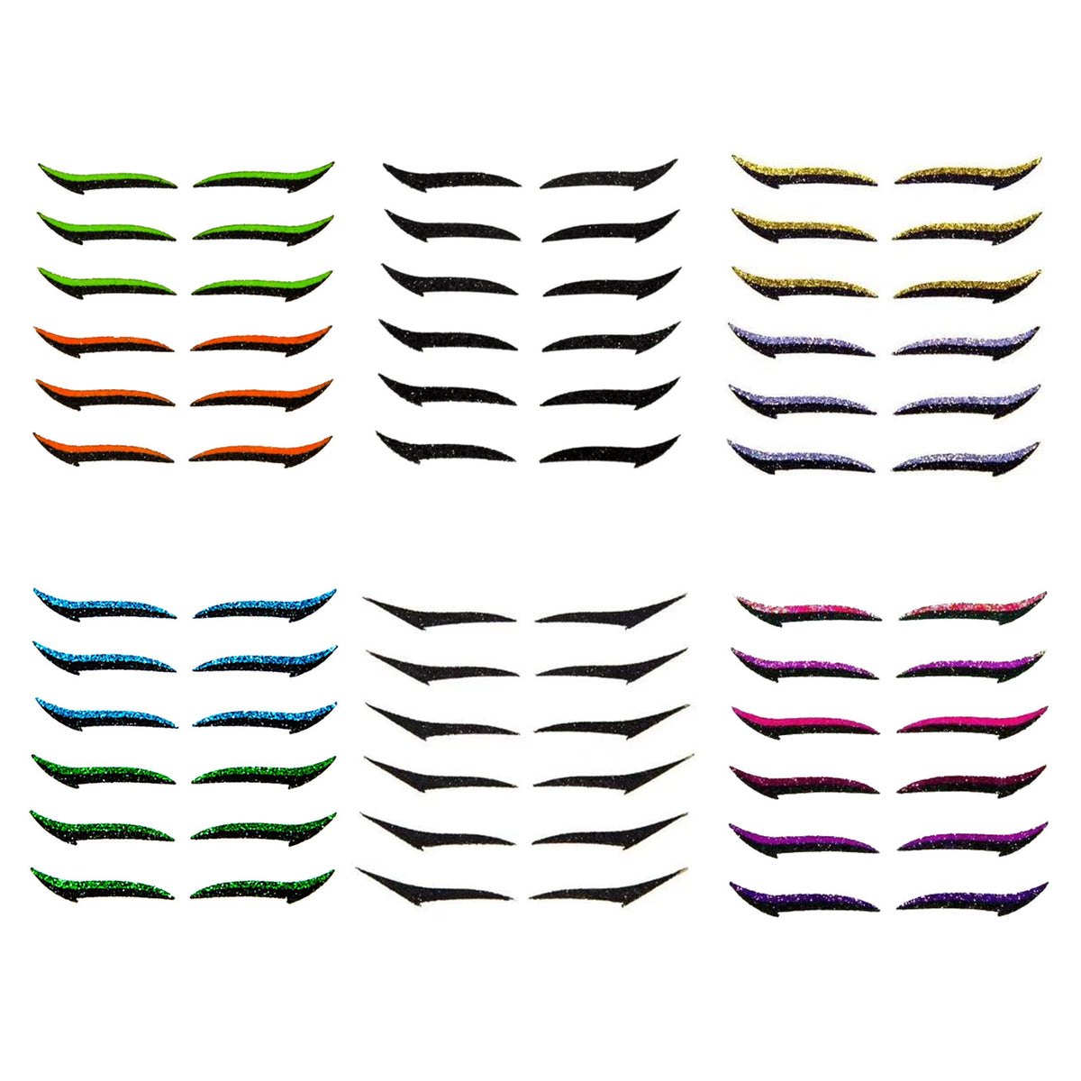 Big Eye Makeup Sticker Set - Natural Eyeliner Lazy Sticker for Eye Enhancement