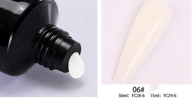 Nail Art Extension Glue 15ml Quick Adhesive for Nail Extensions - Multiple Colors