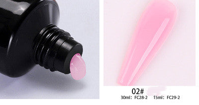 Nail Art Extension Glue 15ml Quick Adhesive for Nail Extensions - Multiple Colors