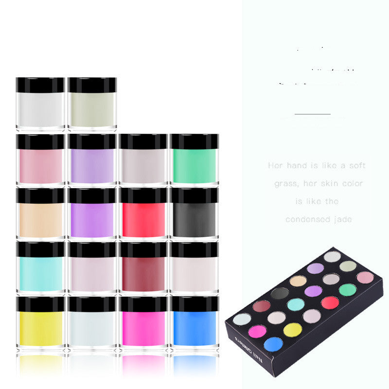 Crystal Nail Art Powder Set Multiple Colors Nail Art Kit for Manicure