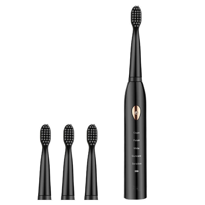 Ultrasonic Electric Face Cleaner - Waterproof Sonic Brush with Multiple Gears