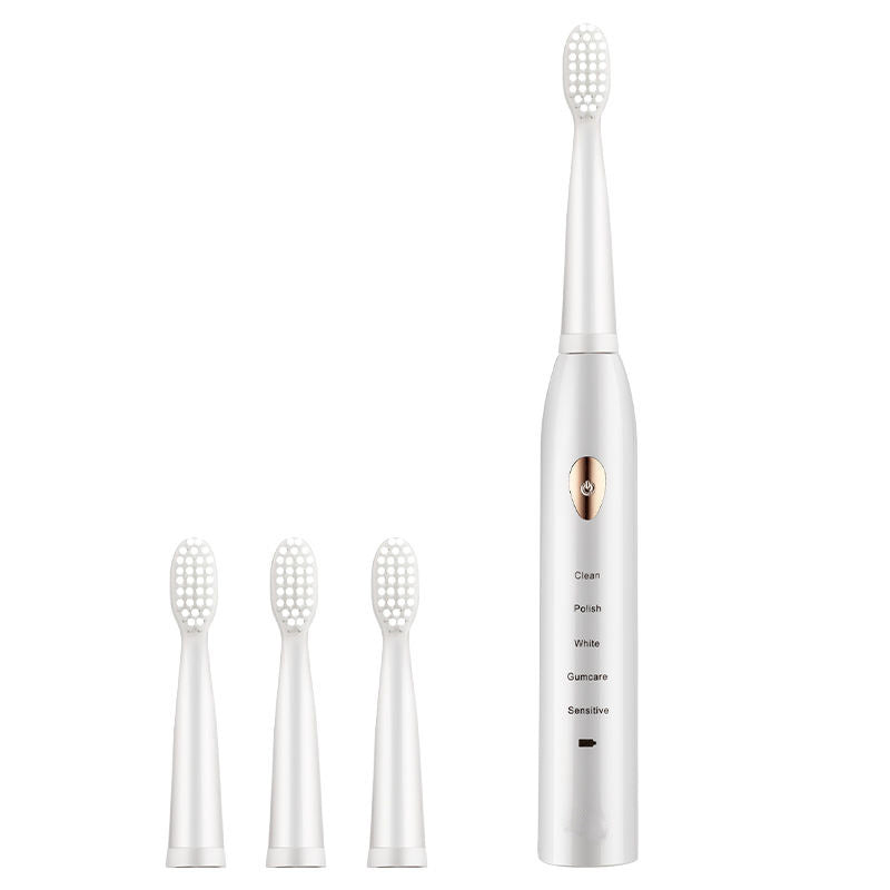 Ultrasonic Electric Face Cleaner - Waterproof Sonic Brush with Multiple Gears