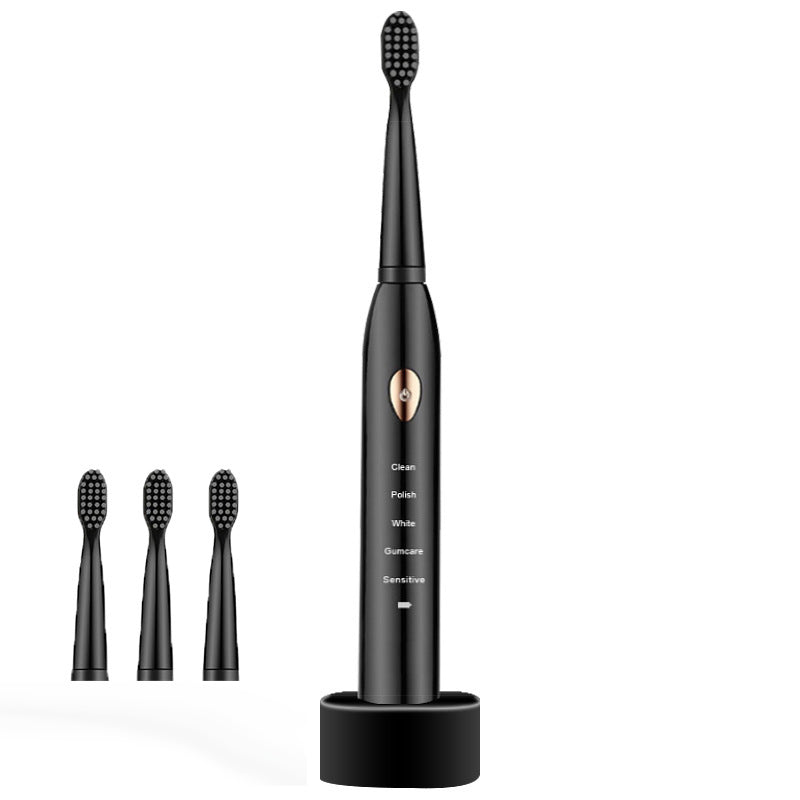 Ultrasonic Electric Face Cleaner - Waterproof Sonic Brush with Multiple Gears