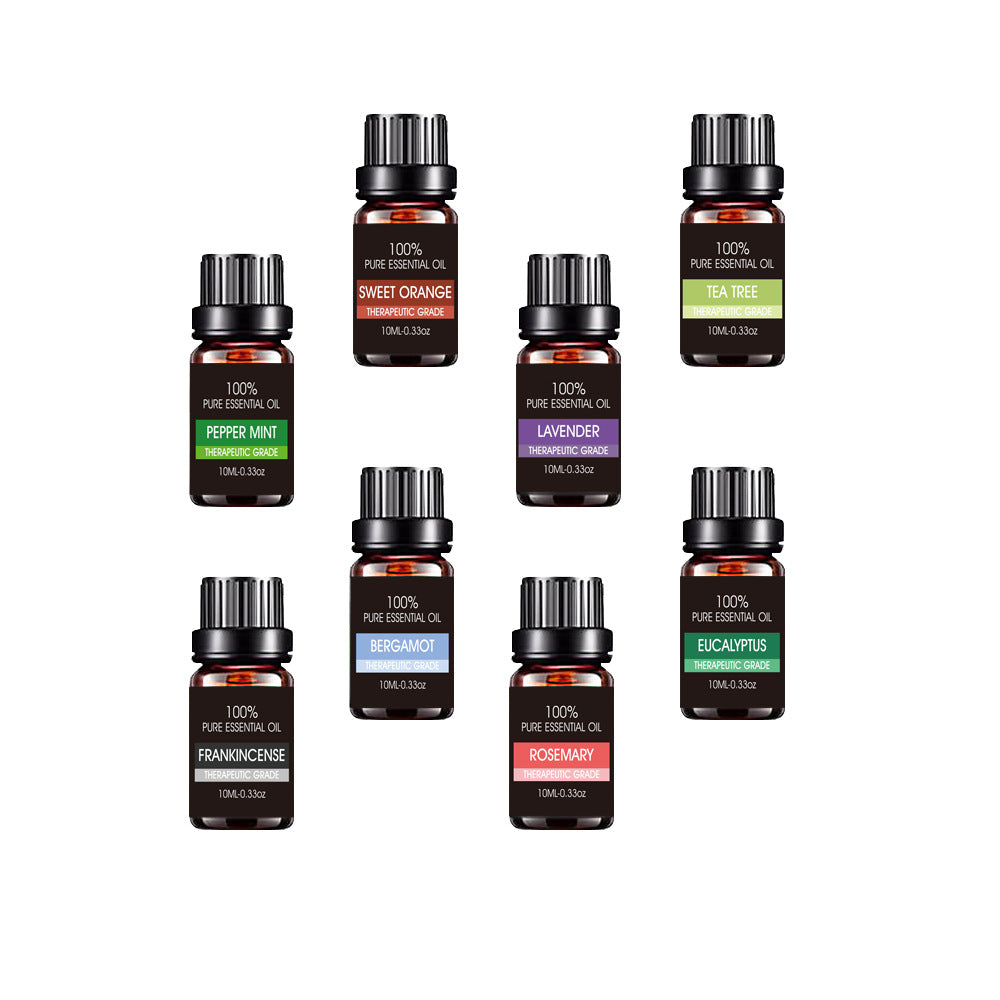 Natural Therapeutic Grade Essential Oil - 10ml Aromatherapy Fragrance Collection