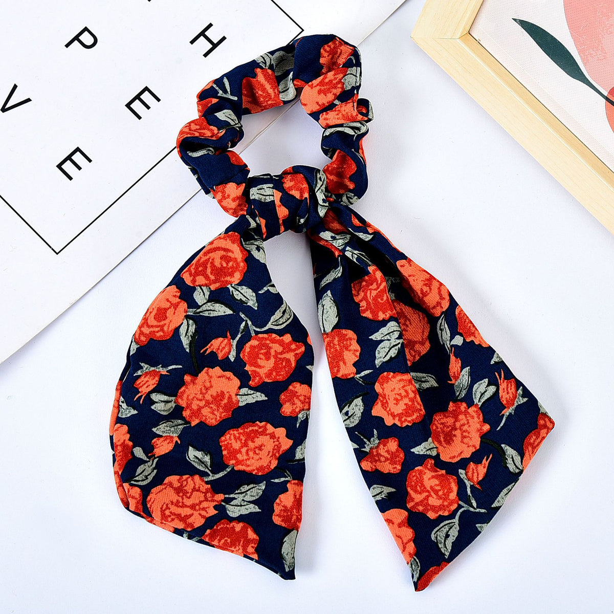 Pearl Hair Tie with Ribbon Bowknot - Multiple Colors & Styles for Women