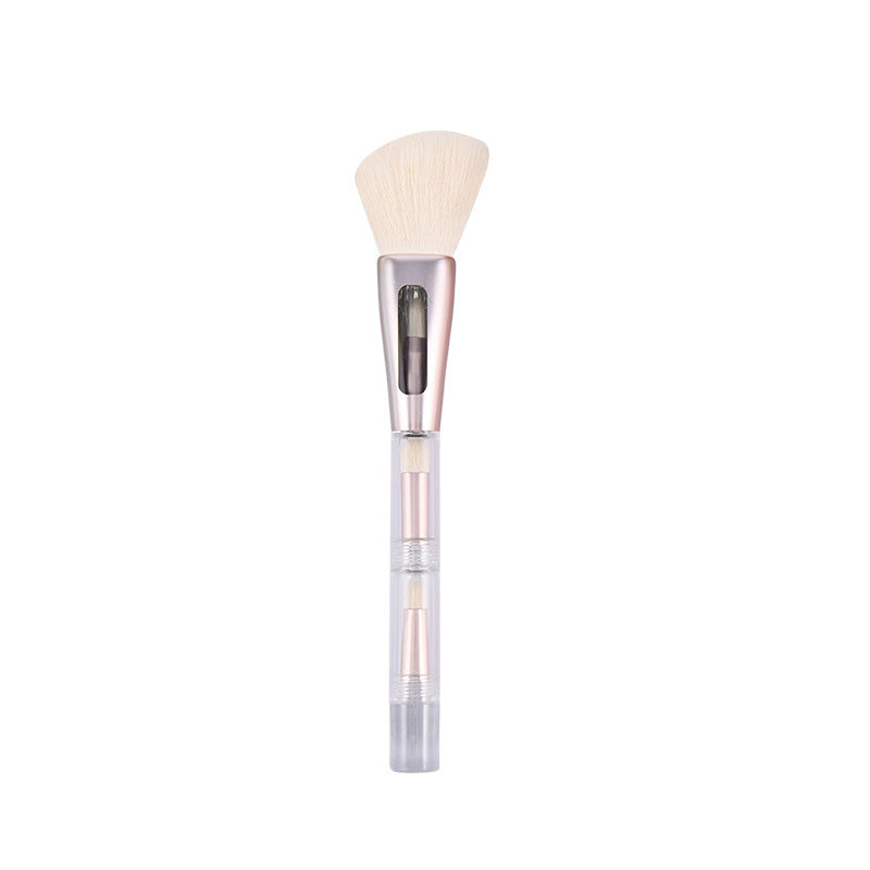 Four-In-One Portable Makeup Brush Set with Multiple Styles - Eye, Blush, Face