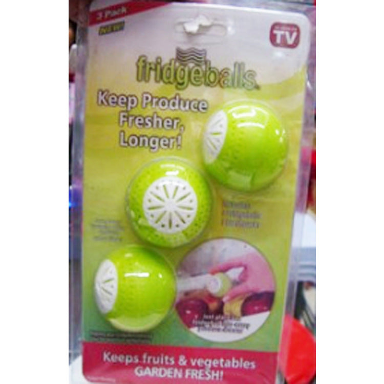 Food Preservation Ball Refrigerator Deodorizer - Green, 25.5x14.7x5.5cm