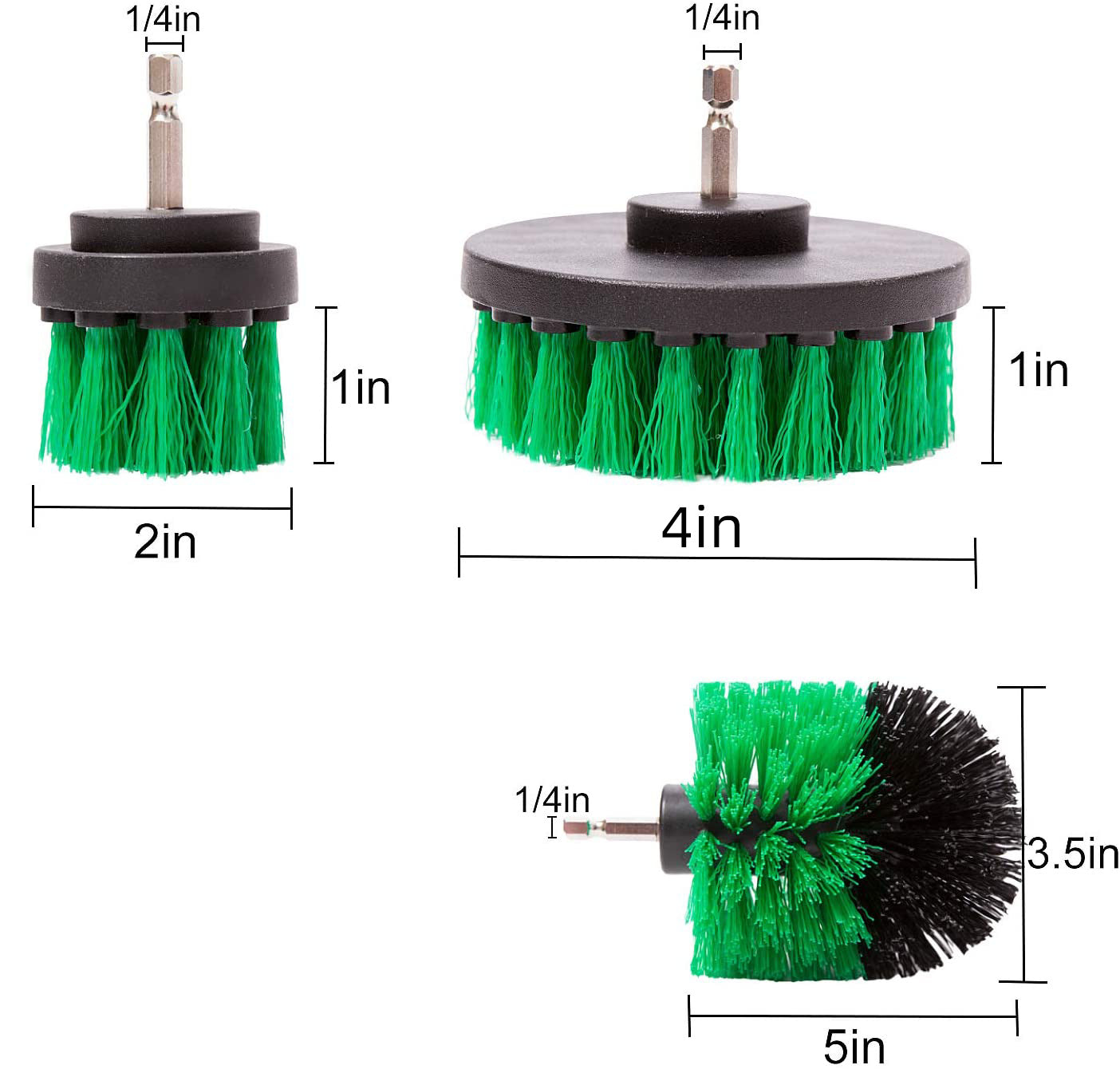 Electric Cleaning Brush Set for Household & Kitchen Cleaning
