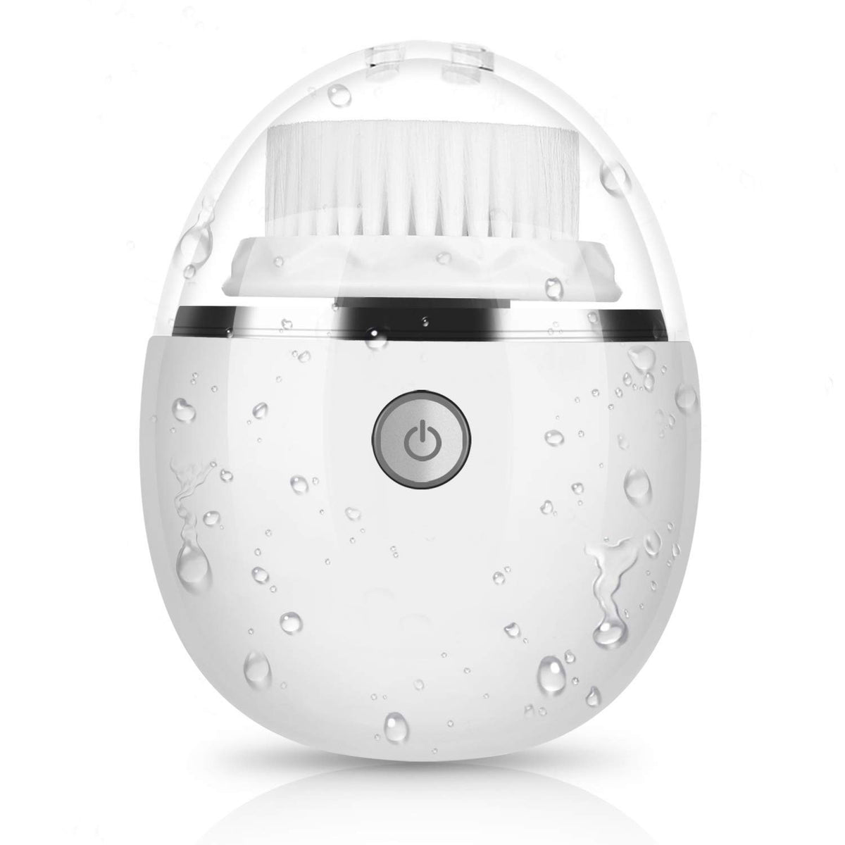Wireless Ultrasonic Pore Cleaner for Facial Skin Care - White