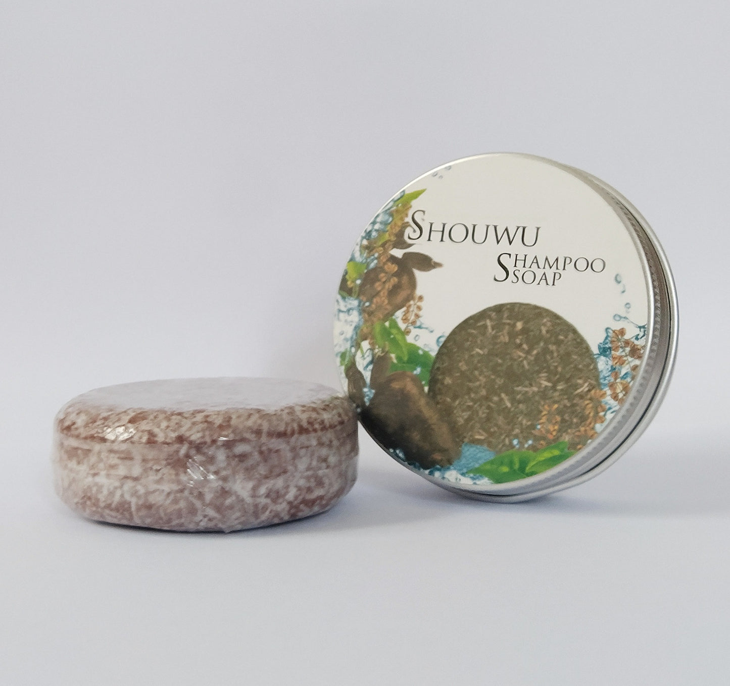 Polygonum Ginseng Herbal Shampoo Bar - Moisturizing & Nourishing Hair Soap