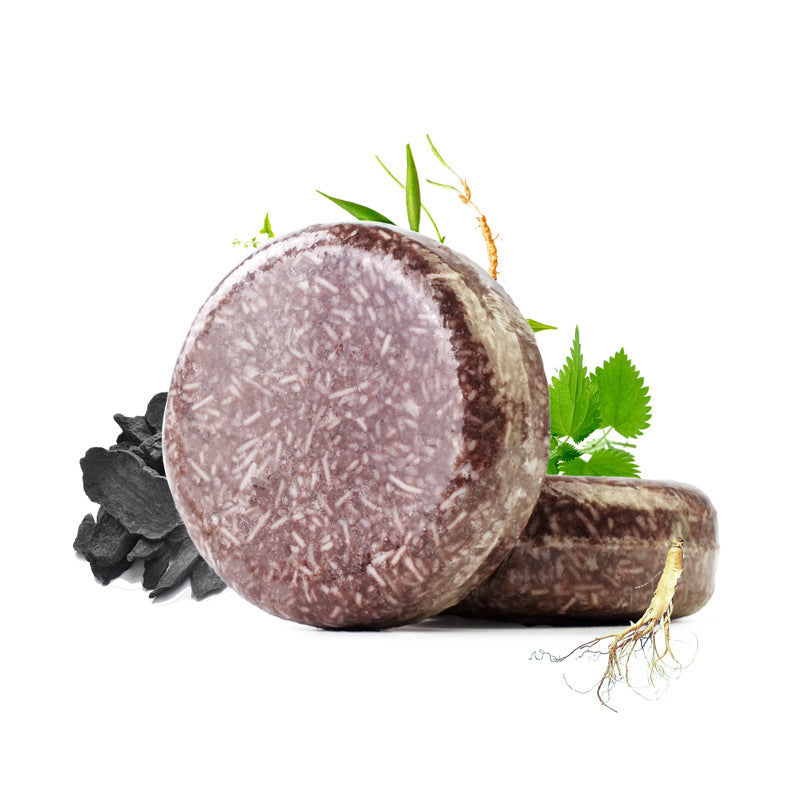 Polygonum Ginseng Herbal Shampoo Bar - Moisturizing & Nourishing Hair Soap