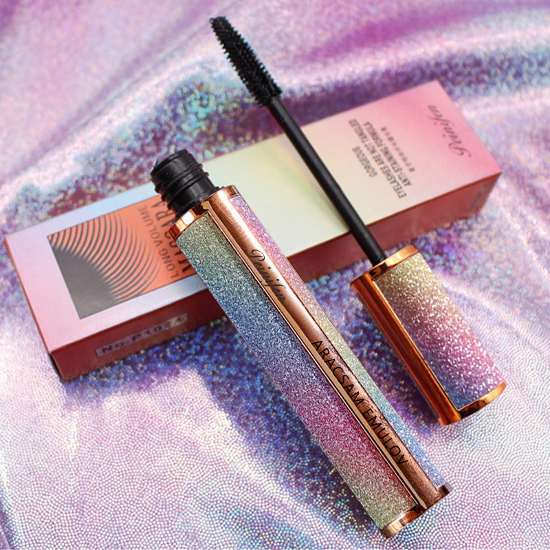 Waterproof Curling Mascara - Thick, Long-Lasting, Non-Smudge Black Makeup