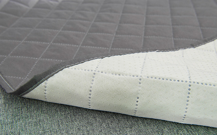 Pet Sofa Cushion Cover All Seasons Non-Stick Hair Washable Anti-Fouling Gray