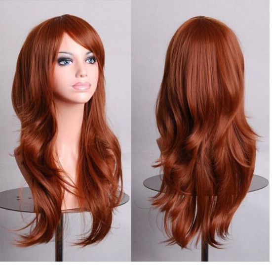 Cosplay Long Straight Wig - Multiple Colors