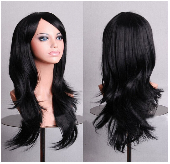 Cosplay Long Straight Wig - Multiple Colors