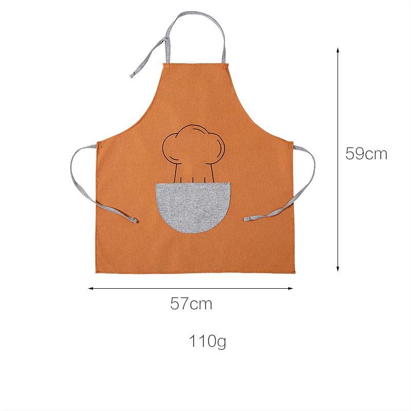 Waterproof Oil-Proof Kitchen Apron with Cartoon Japan Style - Multiple Colors