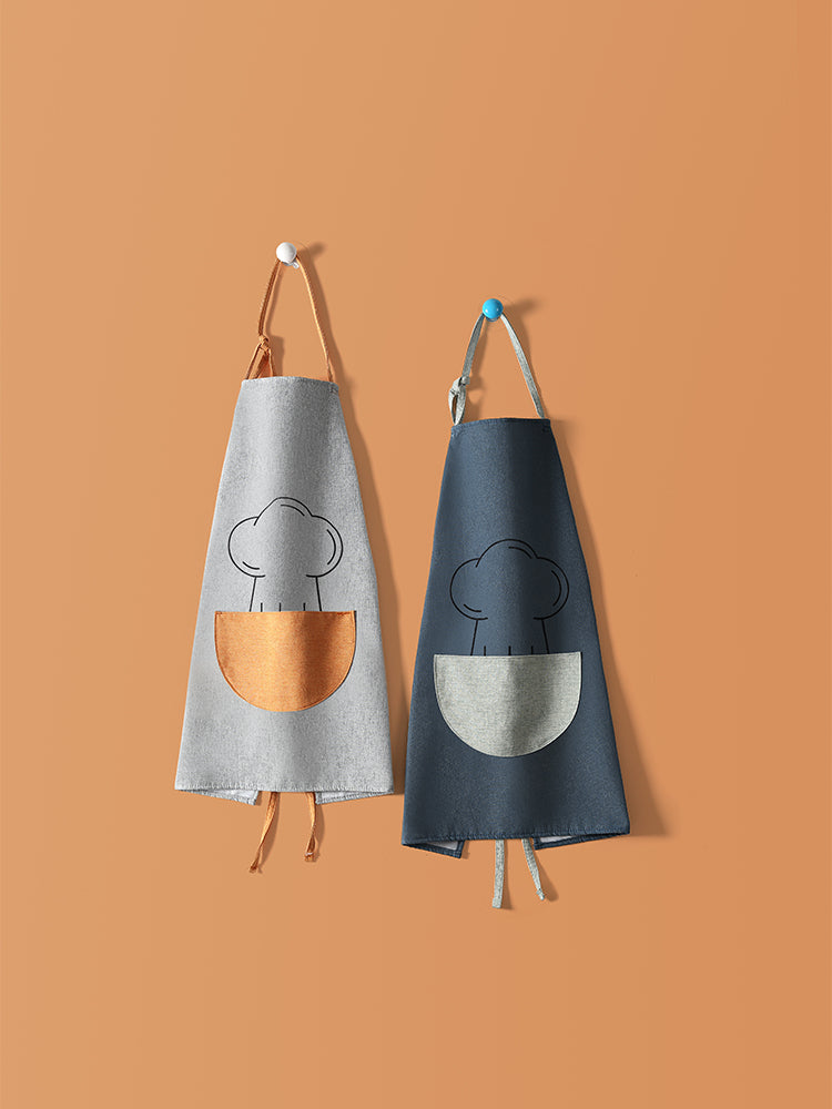 Waterproof Oil-Proof Kitchen Apron with Cartoon Japan Style - Multiple Colors