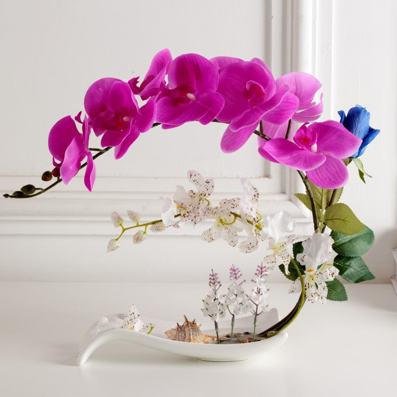 Silk Floral Decoration for Living Room Home & Garden - Festive Wreaths & Bouquets
