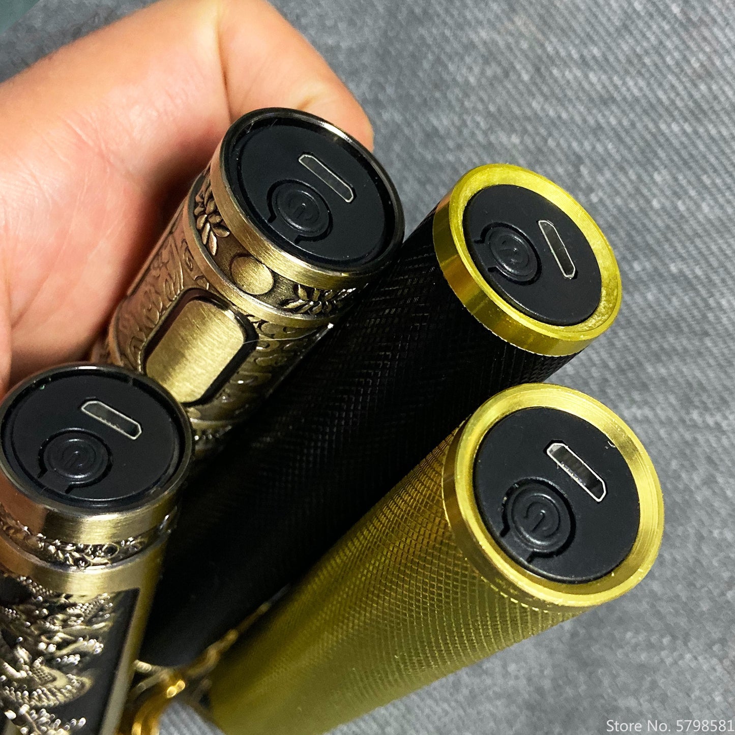 Rechargeable Hair Clipper Oil with LCD Display for Grooming - Buddha & Old Man Head Variants