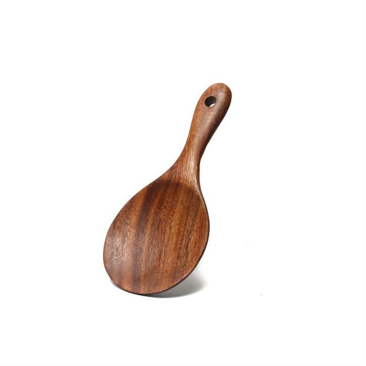 Wooden Spatula Set for Non-Stick Cookware - Acacia Kitchen Utensils