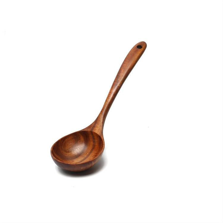 Wooden Spatula Set for Non-Stick Cookware - Acacia Kitchen Utensils
