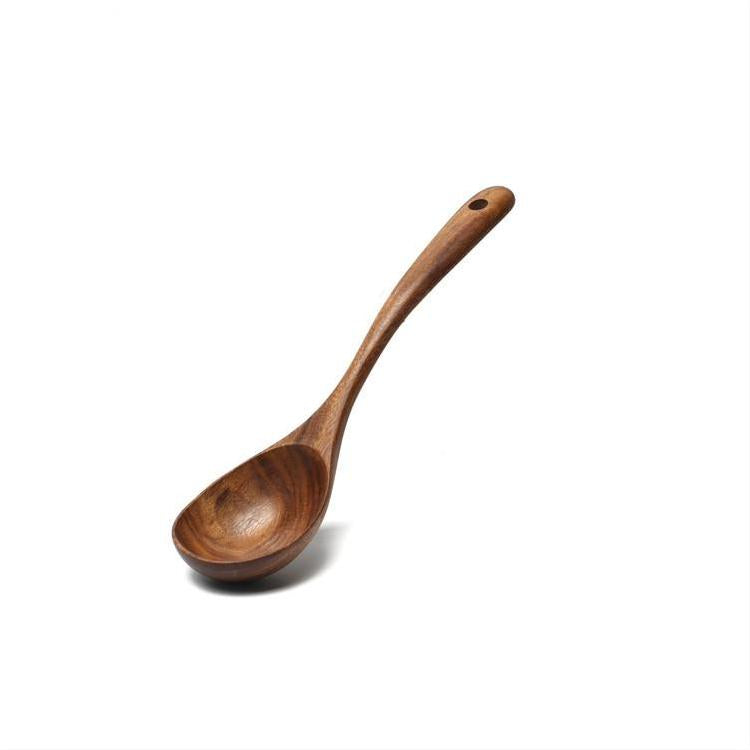 Wooden Spatula Set for Non-Stick Cookware - Acacia Kitchen Utensils