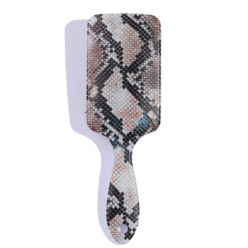 Animal Pattern Hair Comb Airbag Comb for Hairdressing and Styling - Plastic, 18x6cm