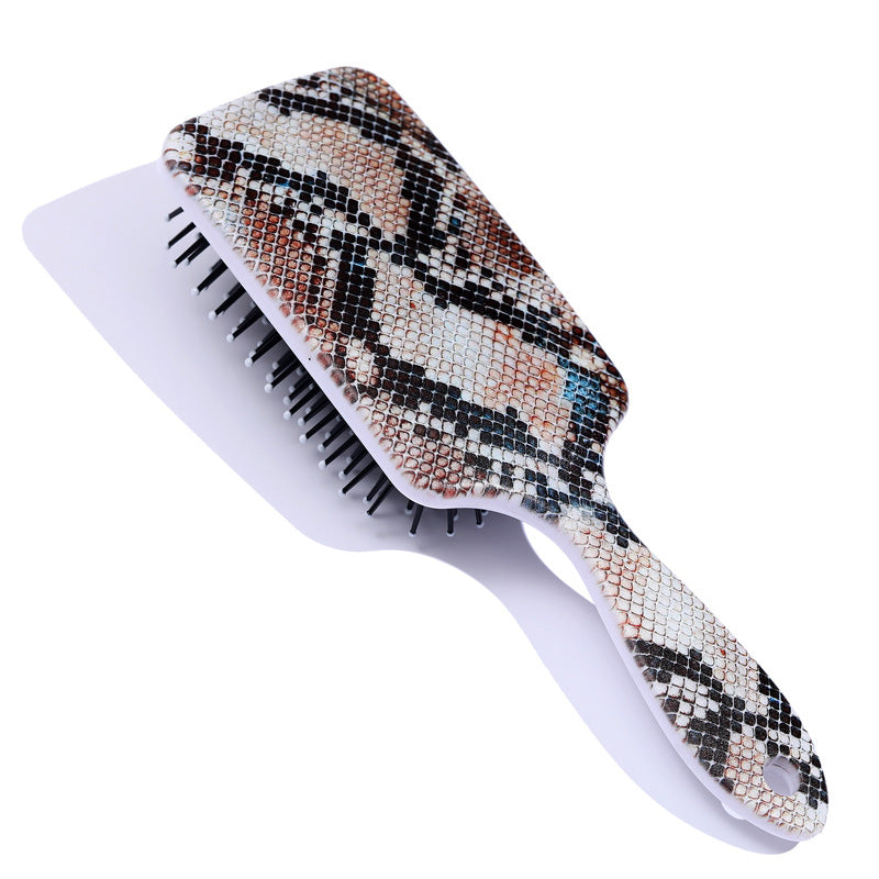 Animal Pattern Hair Comb Airbag Comb for Hairdressing and Styling - Plastic, 18x6cm