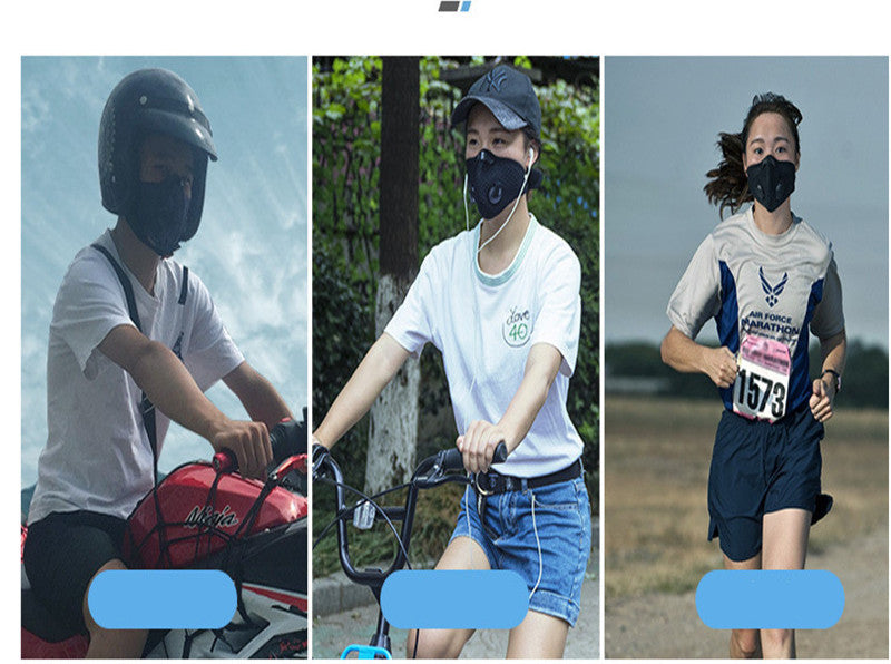 Anti-Fog Cycling Mask - Dust & Smog Protection