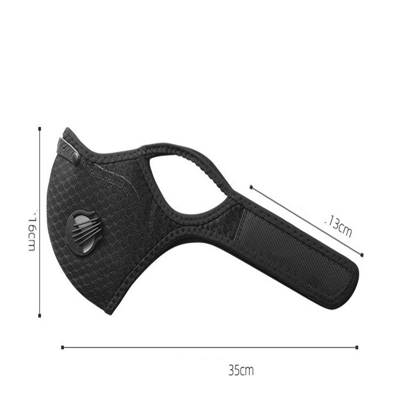 Anti-Fog Cycling Mask - Dust & Smog Protection