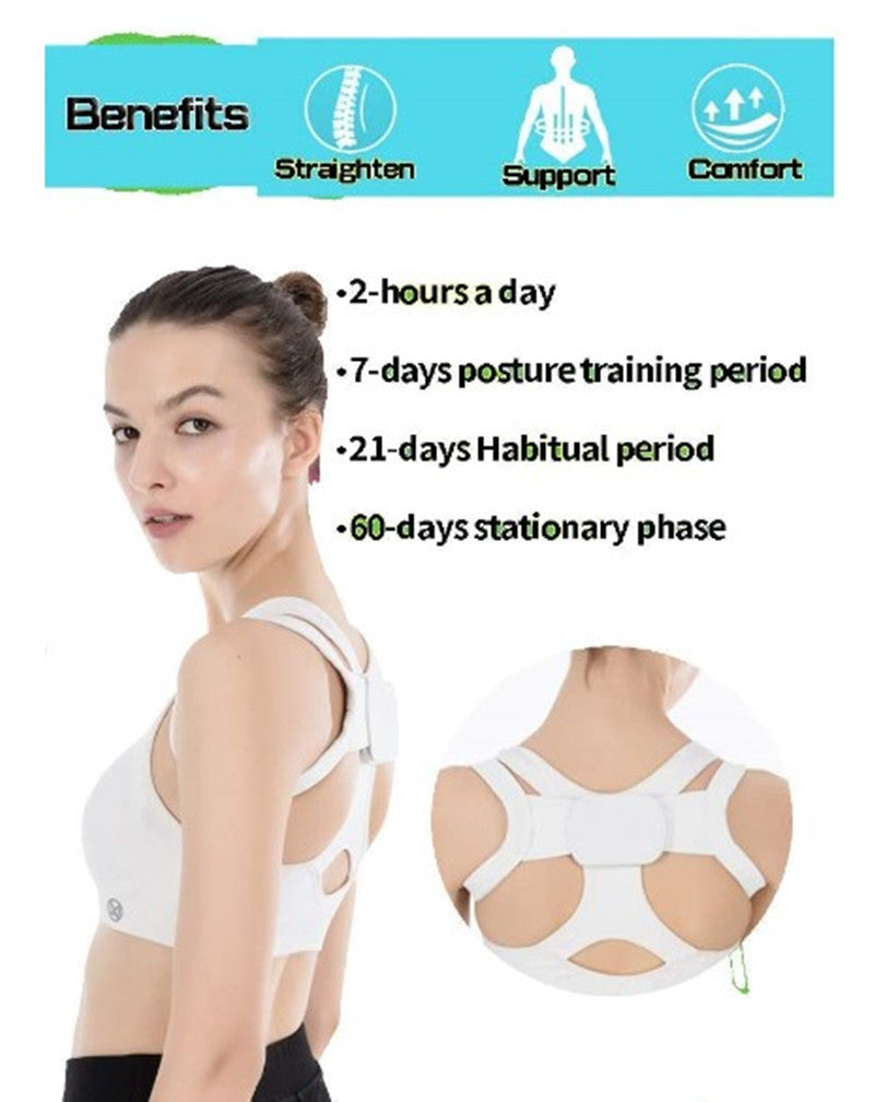 Adult Back & Shoulder Correction Strap - Posture Support Belt