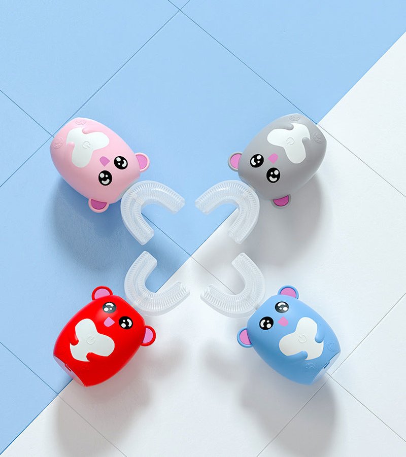 Children’s Sonic Electric Toothbrush U-Shaped Waterproof 2-12 Years