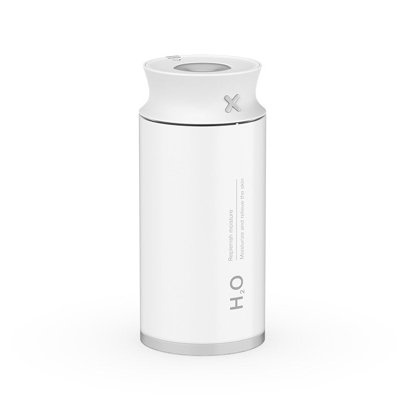 Small Night Light Spray Humidifier with Aromatherapy - White