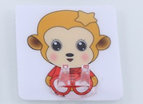 Non-Marking Suction Wall Toothbrush Holder Seamless Cartoon Design