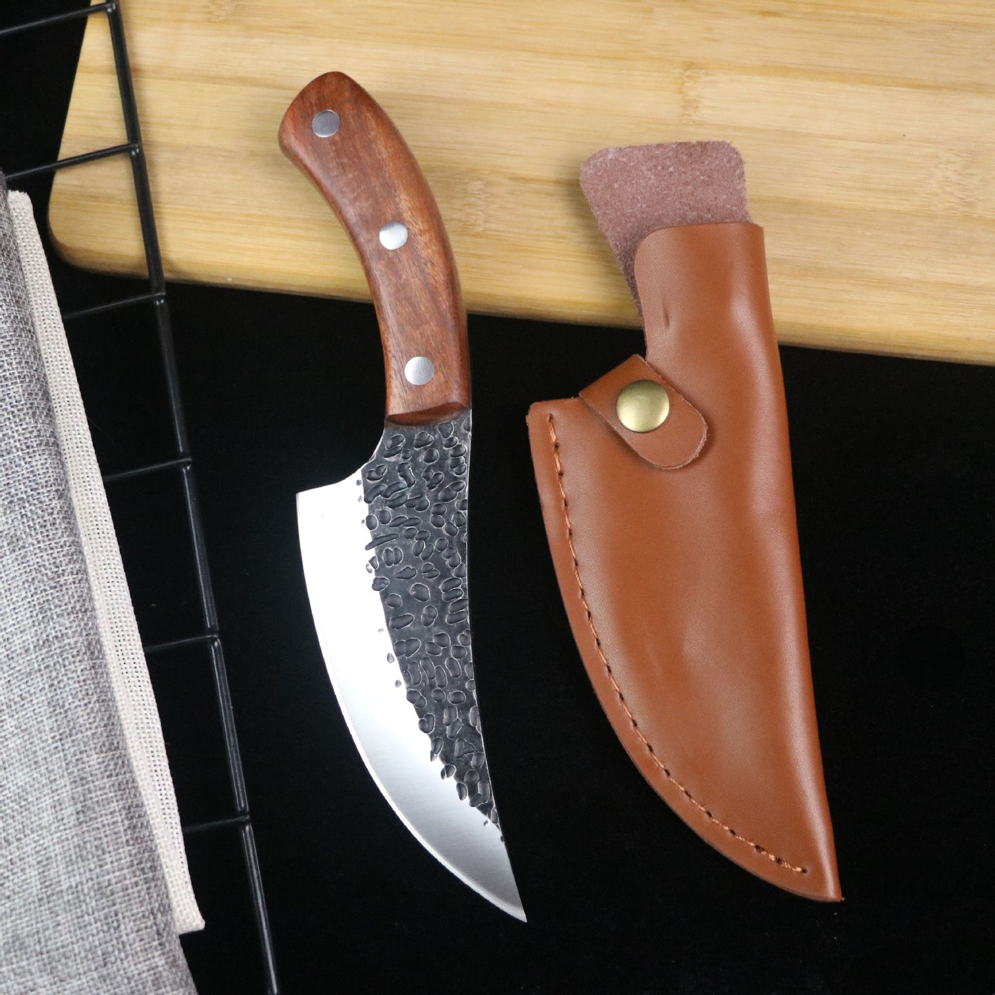 High Carbon Steel Boning Knife Kitchen Cutlery - Multiple Styles