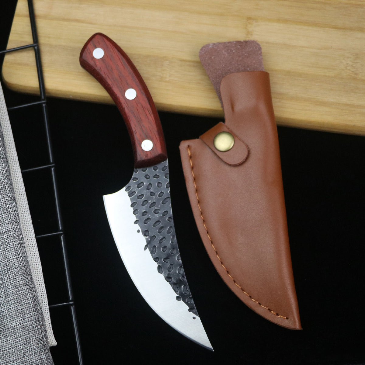 High Carbon Steel Boning Knife Kitchen Cutlery - Multiple Styles