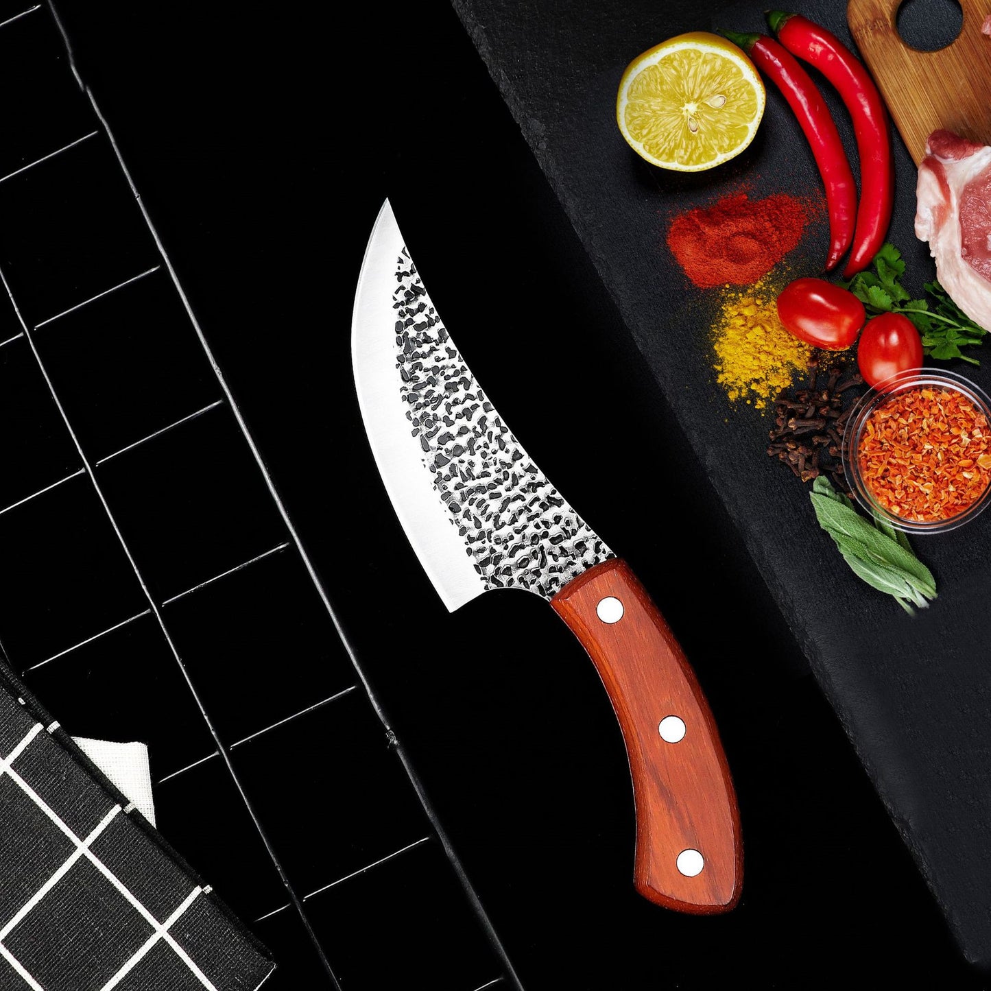 High Carbon Steel Boning Knife Kitchen Cutlery - Multiple Styles