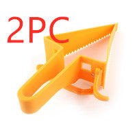 Adjustable Cake Divider Slicer - Reusable Plastic Baking Cutter for Even Cake Slices