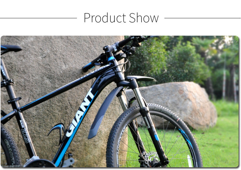 Mountain Bike Mudguard 24"-29" - Black