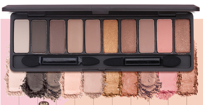 Waterproof Glitter Eyeshadow Palette for Beginners - Pearl & Colorful Shades