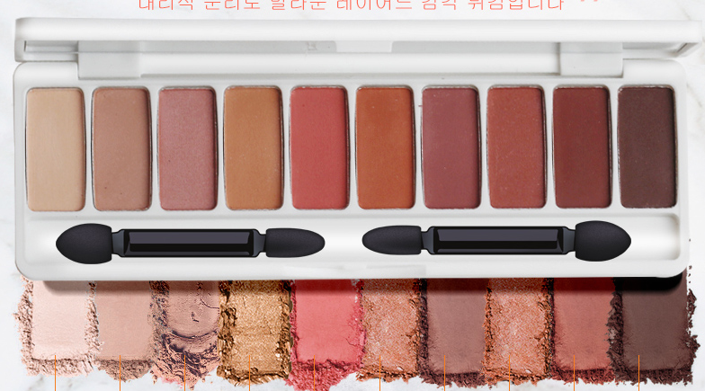Waterproof Glitter Eyeshadow Palette for Beginners - Pearl & Colorful Shades