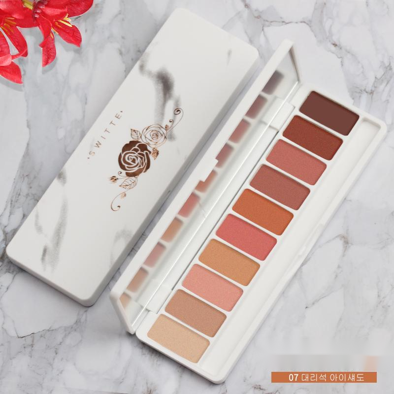 Waterproof Glitter Eyeshadow Palette for Beginners - Pearl & Colorful Shades