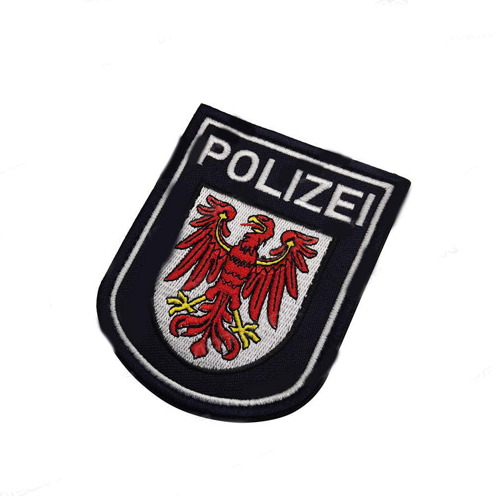 German Embroidery Morale Seal Velcro Patch Eagle Cloth for Clothing