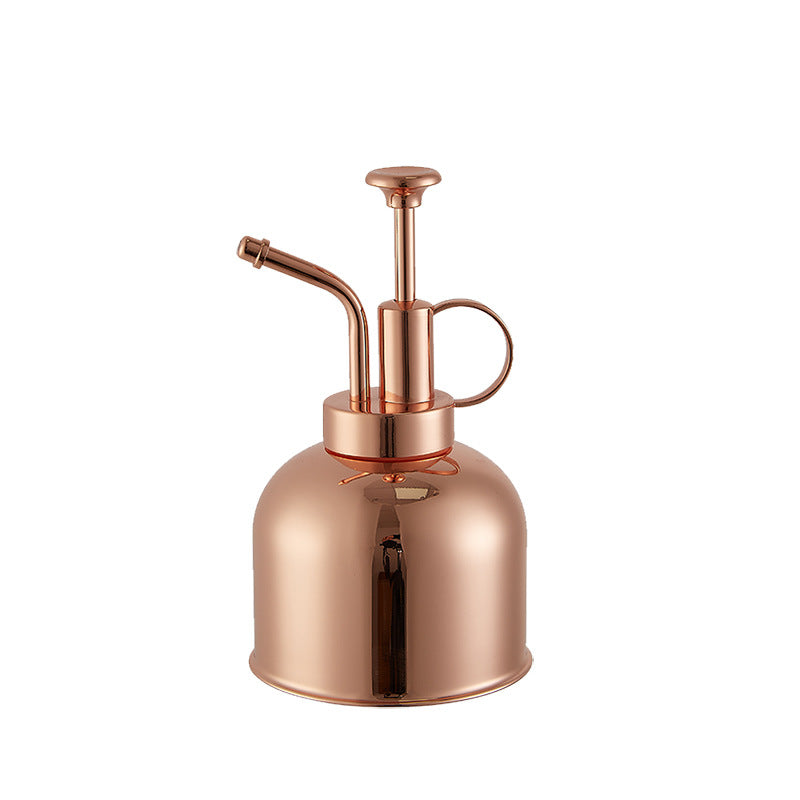 Stainless Steel Watering Can Garden Spray Bottle Household Watering Tool