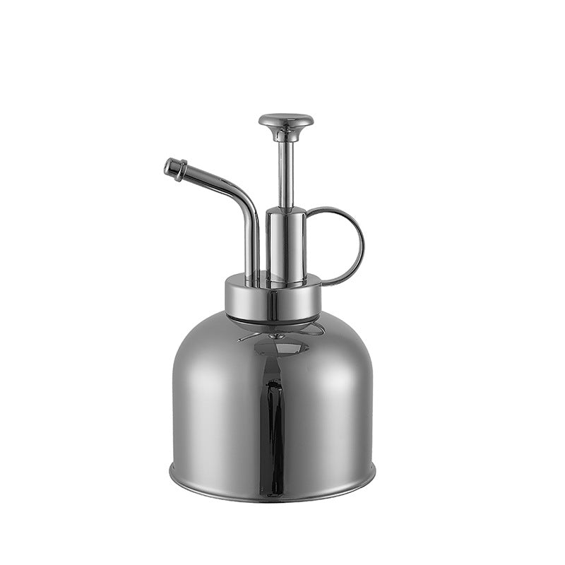 Stainless Steel Watering Can Garden Spray Bottle Household Watering Tool